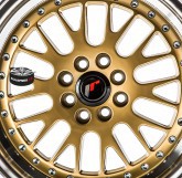 Alu disky JAPAN RACING model JR10 GOLD 4x100 15"