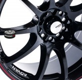 Elektrony ADVAN RACING RZ BLACK 4x114.3 15"