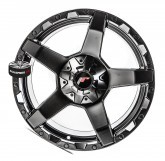 Elektrony JAPAN RACING model JRX5 BLACK 6x114.3 18"