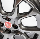 Litá kola Originální alu kola Fiat 124 Abarth 4x100 17"