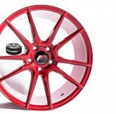 Litá kola JAPAN RACING model JR21 PLATINUM RED 5x114.3 18"