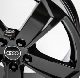 Alu disky Originální alu kola Audi 0099 black 5x112 18"