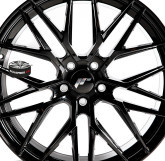 Litá kola Japan Racing model JR28 Black 5x110 19"