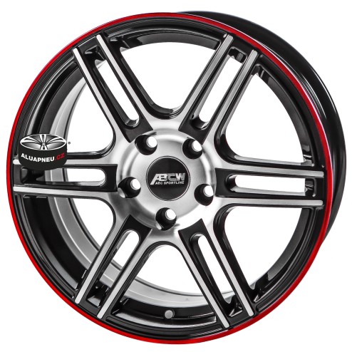 Alu kola ABCWheels model MEMPHIS RED 5x110 16"