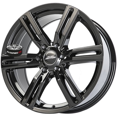 Alu kola INTER ACTION model KARGIN 6 BLACK 6x130 17"