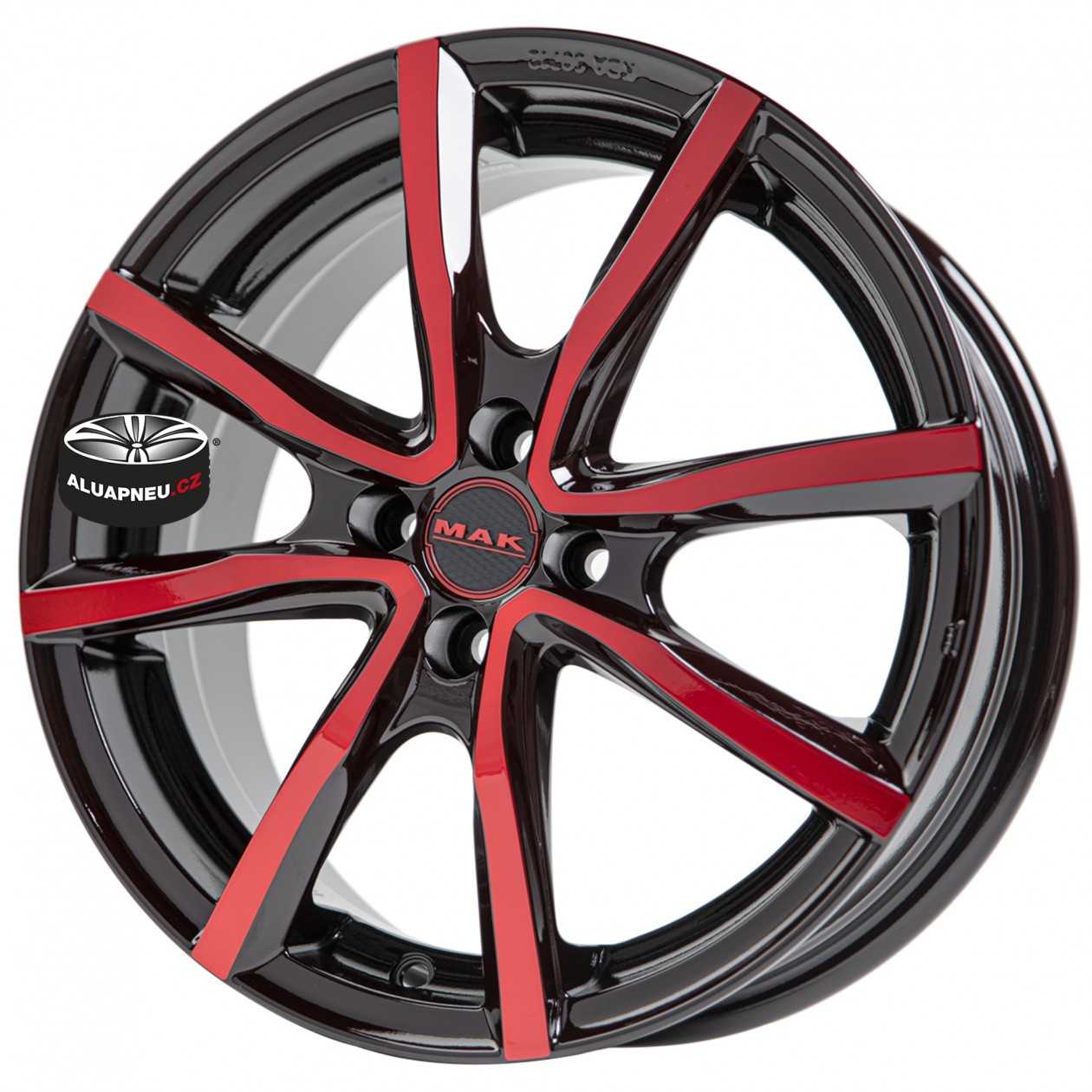 Alu kola MAK ITALY model MILANO 4 RED 4x100 15"