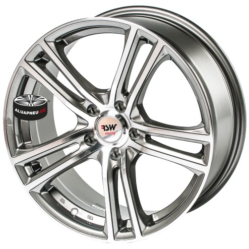 Alu kola RSW RACING 242 GREY 5x100 15"