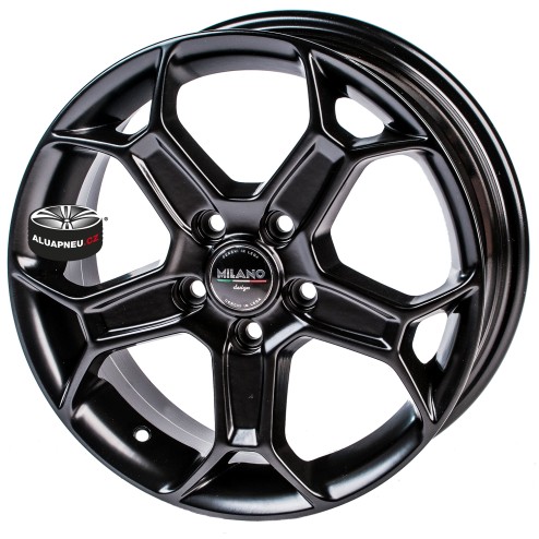 Alu kola MILANO DESIGN model F5 BLACK 5x108 16"